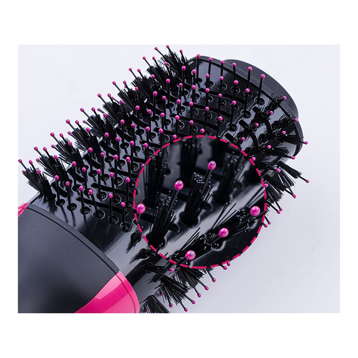 Cepillo secador efecto volumen, iones negativos anti Frizz, giratorio 360º WeBeauty — imagen 7